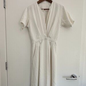 Rachel Comey Womens White Lightweight Jumpsuit Size US 2 | XS